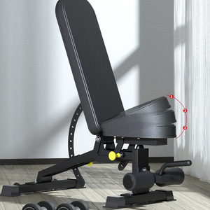Casa sit-up pássaro banco ajustável comercial haltere banco de imprensa fitness cadeira supine bordo fitness equipamentos - Product Image 2