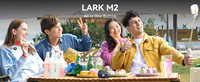 Hollyland Lark M2 Combo, portée sans fil de 300 m, réduction du bruit, enregistrement vidéo, streaming, connecteur de type C, microphone léger