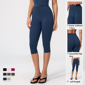 Leggings de Compresión Deportivos sin Costura Frontal, con Logotipo Personalizable, para Gimnasio, Yoga y Running, para Mujer - Product Image 2