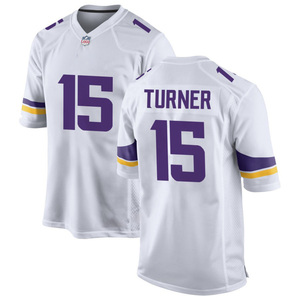 Maillot de football américain blanc Minnesota 2026 personnalisé, chemises brodées, uniformes de jeunes brodés, vêtements de sport avec logos - Product Image 4