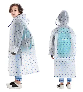Moderno personalizado bonito à prova d' água, trincheira de chuva para crianças meninas