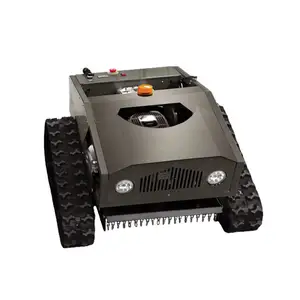 RC Robot Zero biến Pin Máy cắt cỏ Xăng điều khiển từ xa máy cắt cỏ Shredder