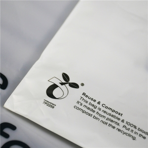 Bolsas con Cierre Personalizadas, Mate/Esmeriladas, Biodegradables, de Almidón de Maíz/PLA/PBAT, Materiales Reciclados, para Camisetas, Trajes de Baño, Ropa, Supermercado - Product Image 4