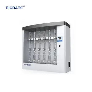 BIOBASE China Fat Analyzer Soxhlet Extraction Crude Protein Fat Analyzer grain rapid fat feed lab device analyzer