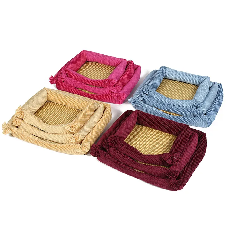 Grosir Musim Panas Pet Cats Dog Puppy Cushion Kennel Cooling Mat Dog Bed