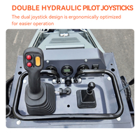 Mini-chargeuse sur chenilles Kubota 25 CV à moteur diesel V1000, 1729 kg, compacte, avec système hydraulique complet et rapide