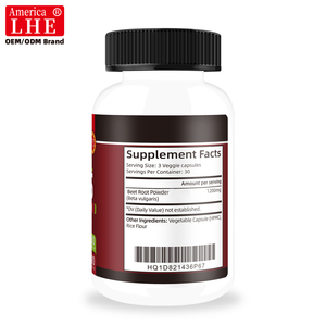 Capsules BEETS personnalisées, favorisent la santé immunitaire et la santé cardiaque chez les adultes, 90 capsules, complément alimentaire BEETS pour la santé - Product Image 2