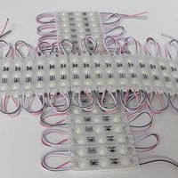 Module LED en gros 12V SMD2835 1.5W 63*13mm 3 LED IP67 Étanche à Injection pour Enseignes Publicitaires Lumineuses