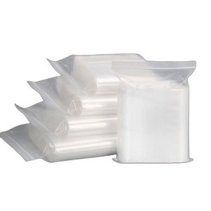 Biểu Tượng Tùy Chỉnh Rõ Ràng Trong Suốt Tái Sử Dụng Dày Pe Ziplock Nhựa Cấp Thực Phẩm Bao Bì Tủ Đông An Toàn Tự-Niêm Phong Dây Kéo Túi - Product Image 3