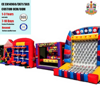 Jeux de carnaval publicitaires jeu de fête d'événement gonflable avec un design personnalisé