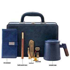 Carnet de notes B5 en PU de luxe avec logo personnalisé, 100 feuilles, marqueur inclus, idéal pour cadeaux d'entreprise, d'anniversaire ou de remerciement – Fournisseur direct usine - Product Image 3