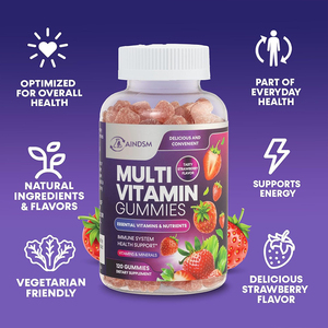 Gummies multivitaminées pour adultes en gros, vitamines naturelles, soutien immunitaire et énergie - Product Image 3