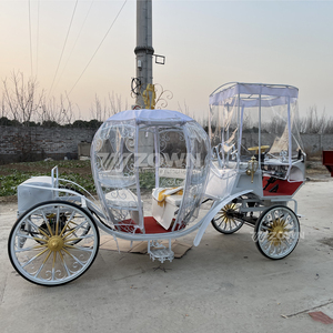 Nouvelle Carrosse Citrouille Blanche 2026 – Modèle Électrique de Haute Qualité Idéal pour Mariages et Parcs d'Attractions - Product Image 2