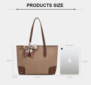 Borsa Tote in Pelle PU per Donna, Vendita all'Ingrosso con Stock Disponibile dalla Fabbrica in Cina, Marca Chrisbella - Product Image 3