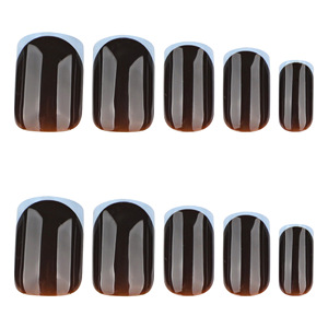 <span class=keywords><strong>Uñas</strong></span> Grises Degradado Estilo Old Money, Color Sólido Brillante, <span class=keywords><strong>Uñas</strong></span> <span class=keywords><strong>Cortas</strong></span> Cuadradas Almendradas, Simples y Naturales, Más Vendidas en Otoño e <span class=keywords><strong>Invierno</strong></span> - Product Image 4