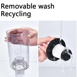 Aspirateur à main sans fil électrique 2 en 1, mini, 50W, rechargeable par USB, portable, soufflage et aspiration pour voiture et maison - Product Image 2