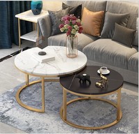 Ensemble de table à manger avec 6 chaises, or, marbre noir, style européen