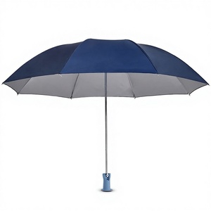 Greenmark Compact Lightweight Automatic 3-Folding Adult Umbrella <b>Torch</b> <b>Flashlight</b> 105cm Open Diameter Creative - Product Image 1