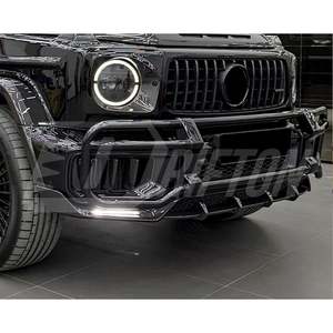 Labio delantero de fibra de carbono seco estilo TopCar W465 para Mercedes Benz Clase G G63 AMG - Product Image 1