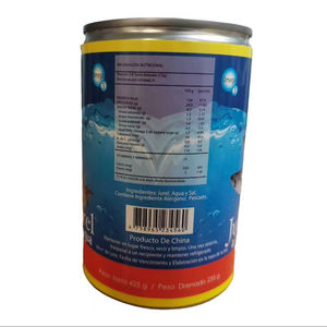 Caballa Enlatada En Ayua Y <span class=keywords><strong>Sal</strong></span> En Lata 425*24 A Precios Mejores Nutrientes Completos 3 A Sudamerica - Product Image 1