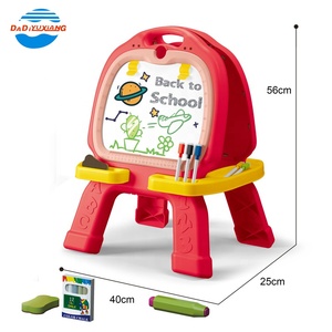 ダディファクトリー学習用両面書き込みボードテーブル磁気イーゼル製図板 - Product Image 5