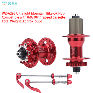 SeeMore OEM/ODM Moyeu de vélo de montagne avant/arrière à frein à disque 4 roulements, boîtier de <span class=keywords><strong>roue</strong></span> libre en aluminium 32 trous, ultra-léger, 120 clics, pour vélo de route - Product Image 3