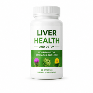 US cGMP Factory Wholesale Formula <b>Liver</b> Health & Detox Support Multi-Herb Capsules Herbal Dietary <b>Supplement</b> - Product Image 1