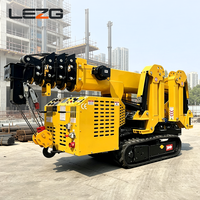 Mini-grue araignée EPA Euro 5 de 3 tonnes, type chenille, grue hydraulique de levage pour la construction