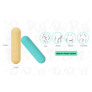 वयस्क आनंद के लिए लक्जरी स्टाइलिश वाइब्रेटर टिकक्ट एम 104 महिला मिनी पोर्टेबल भोजन-ग्रेड सिलिकॉन पिक्स - Product Image 5