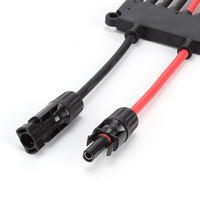 Kit de connecteurs pour panneaux solaires, adaptateur parallèle en Y pour câble PV, 2P MCX M/FF+F/MM PC IP67 1000V 30/50A, contact en cuivre durable