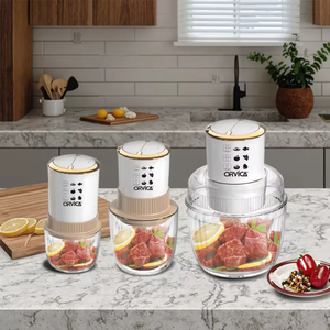 เครื่องบดเนื้อไฟฟ้าอเนกประสงค์ โถแก้ว 3 ลิตร พร้อมเครื่องสับอาหาร - Product Image 2