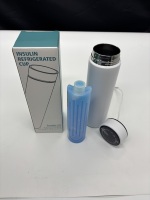 Gobelet isotherme portable pour insuline 48H avec gel réfrigérant, mini boîte à insuline, tasse de refroidissement pour insuline de voyage, pour le stockage des médicaments diabétiques