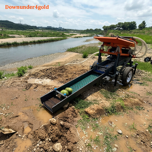 Низкозатратная в эксплуатации золотодобывающая установка-шейкер производительностью 5 тон/час с интегрированной системой электропитания для обработки аллювиальных отложений - Product Image 1