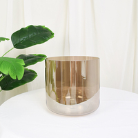 Bols sonores transparents en cristal 440 Hz, bol chantant en cristal de haute qualité, instrument de thérapie sonore en quartz pur pour la méditation profonde