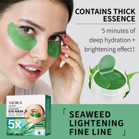 Patchs Hydrogel Contour des Yeux à l'Acide Hyaluronique pour une Hydratation Profonde, Marque Blanche, 84g/60 Pièces, Prix Usine
