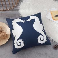 Innermor Luxe 18x18 Passepoil Oreillers Nouvelle Collection Rayé Géométrique Personnalisé Coastal Animal Design pour La Maison Hôtel En Gros