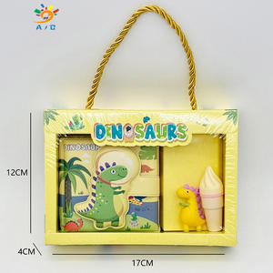 Set di cancelleria educativa Montessori in plastica AJBToys per bambini - Gioco creativo fai-da-te certificato EN71 per età 2-6 - Product Image 3