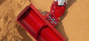 Attelage rapide CE <span class=keywords><strong>Powertilt</strong></span> à 90 degrés pour godets de classement d'excavatrice Composant de noyau de moteur de 1000mm de largeur 1500mm - Product Image 3