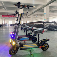 Scooter Eléctrico Plegable de 48V 500W y 10 Pulgadas, Marco de Aleación de Aluminio, Doble Freno de Disco, Amortiguación, Scooter Eléctrico para Adultos, Carga de 150 kg