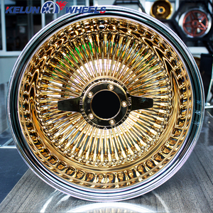 ล้อซี่ลวดขนาด 13x7 นิ้ว มาพร้อมอะแดปเตอร์ถอดเร็วและล้อซี่ลวดแบบ Hammer Spoke - Product Image 2