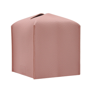 Portapañuelos de Cuero PU Resistente a las Manchas, Portapañuelos Cuadrado para Coche, Oficina y Baño - Product Image 4