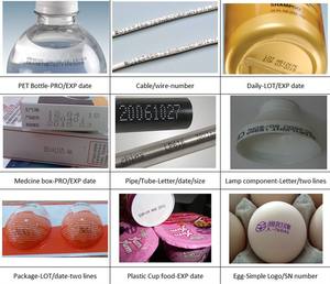 מדפסת הזרקת דיו אוטומטית רציף cij עבור תאריכי תפוגה קודי מספרים סידוריים לוגו uv דיו עבור הדפסת צינור תיל בקבוק חוט - Product Image 3