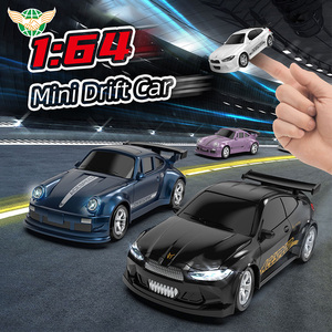 Mini Voiture de Drift RC 1:<span class=keywords><strong>64</strong></span> 4x4 Télécommandée 2.4 GHz, Cadeaux d'Anniversaire pour Enfants, Voitures RC de Bureau - Product Image 6