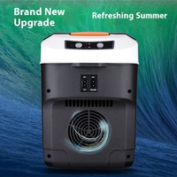 Mini réfrigérateur portable 12V 24V double usage pour voiture et maison, pour camion et usage domestique, livraison directe transfrontalière