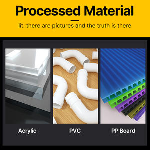 HUHAO सीएनसी लकड़ी राउटर बिट्स एक बांसुरी सर्पिल ठोस कार्बाइड एंड मिल ऐक्रेलिक 2283 के लिए सिंगल बांसुरी मिलिंग कटर - Product Image 5