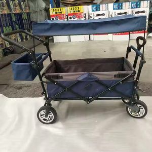 Large capacity outdoor camping <b>cart</b> stall <b>folding</b> <b>cart</b> outdoor stall <b>folding</b> <b>cart</b> - Product Image 5