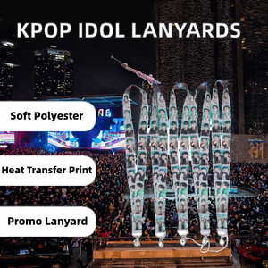 Nouveaux lanyards Kpop Ateez, idoles coréennes Stray Kids, Bt 21, Twice, cadeaux pour les fans de Kpop, accessoires de téléphone portable promotionnels en polyester - Product Image 2
