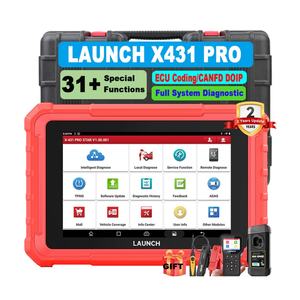 Alat Pemindai Diagnostik Otomatis Star X-431 <span class=keywords><strong>Pro</strong></span> Ecu Coding Obd2 untuk Mobil Launch X431 Pros Elite Original 12V 9W Layar Sentuh 8 Inci - Product Image 1