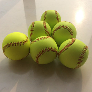 Pallone da baseball in pelle cucito a mano n. 9 Palline morbide e solide professionali per bambini - Product Image 3