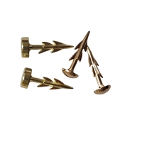 Rivets polyvalents à tête de clou personnalisés Goujons métalliques décoratifs de qualité supérieure en alliage de zinc pour chaussures Poignées de couteaux Décorations de sacs à main Mauvaises herbes